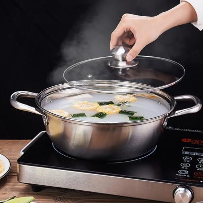 China Sustainable Electric Soup Pot Food Restaurant Stainless Steel Kitchen Household Hot Pot Cooker for sale