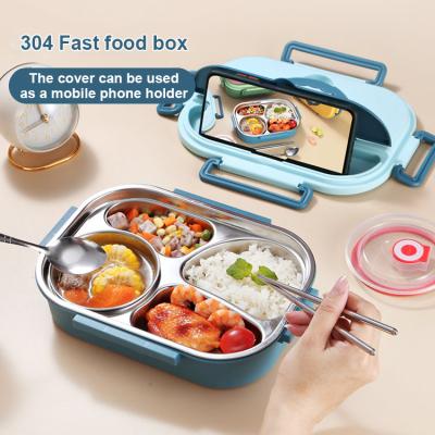 China Cool Keeping School Lunch Box Bento Custom Cute Insulated Carry-All Stainless Steel Kids Bowl for sale