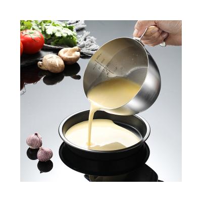 China Hot Sale 18cm Multifunctional Stainless Steel Multifunctional Measuring Bowl Primary Color for sale