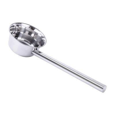 China Sustainable Kitchen Products Machine Long Handle Water Dipper Home Hanging Stainless Steel Water Scoop for sale