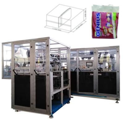 China Automatic Disposable Hygiene Products Adult Pull Up Pants Making Machine Production Line for sale