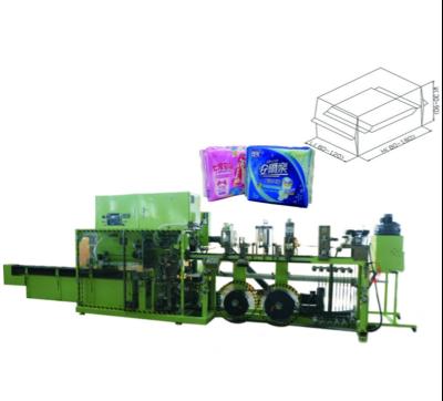 China Disposable Hygiene Products Lady Fully or Semi Automatic Manufacture Sanitary Pads Napkin Making Machine Packing Machine for sale