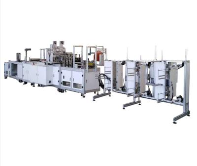 China FULLY AUTOMATIC CUP N95 SHAPE FACE MASK OF NONWOVEN MACHINES MAKING MACHINE for sale