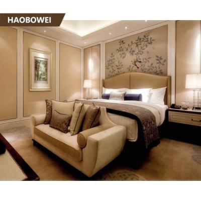 Cina HAOBOWEI Commercial Luxury Hotel Bedroom Furniture Imprese di arredamento in vendita