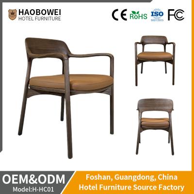 China Hotel Furniture Customized Solid Wood Dining Room Home Modern Restaurant Chair Table for sale