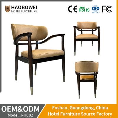 China Customized Seat Thickness Dining Room Chair for Modern Solid Wood Hotel Furniture for sale