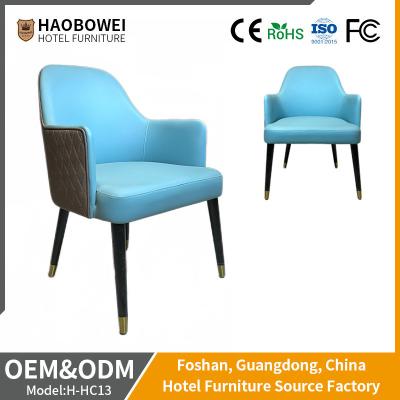 China Adult Dining Room Chair Modern Solid Wood Leather 1 Seater from Hotel Furniture for sale