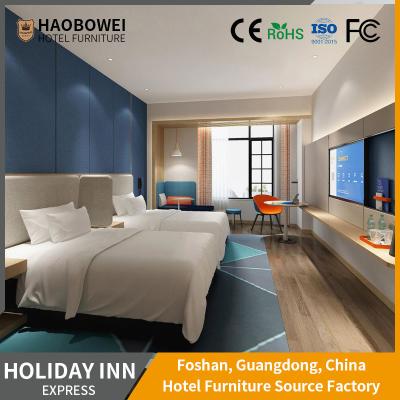 China Indoor Applicable Double Bedroom Wooden Fabrics Headboard for 3 Star Hotel Furniture Set for sale