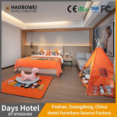 Cina WYNDHAM-Days-MZ 4 Star Resort Hotel Standard King Bedroom Furniture Sets from Foshan in vendita