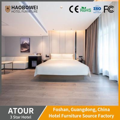 China Customized Request Modern King Size Bedroom Set Furniture from Foshan Hotel Apartment for sale