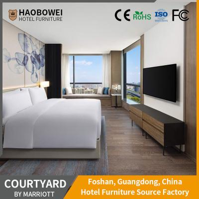 Chine Furniture Foshan Headboard Marriott Modern Luxury Hotel Standard King Size Bedroom Set à vendre