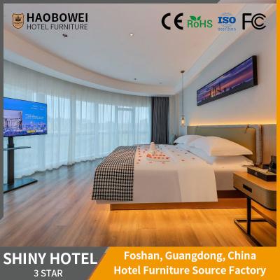 China Three Star Hotel Furniture Foshan Luxury King Size Bedroom Headboard for Customization for sale