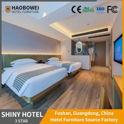 중국 Customized US Hotel Furniture Foshan Luxury Style Standard King Size Bedroom Bed 3 Star 판매용