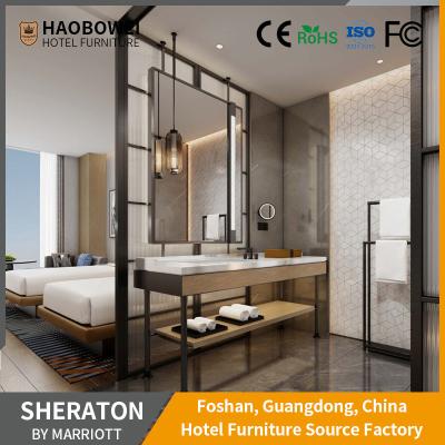 Cina Hotel Furniture Bedroom Sets Function Customization Marriott 5 Star King Size Headboard in vendita