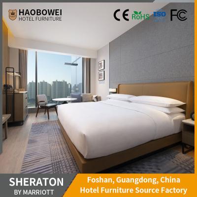 Cina Business Furniture King Size Bedroom Set For Sheraton By Marriott Resort Foshan Hotel in vendita