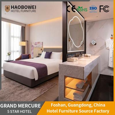 China Modern Style King Size Bedroom Set Guaranteed for 5 Years 5 5 Star Hotel Furniture zu verkaufen