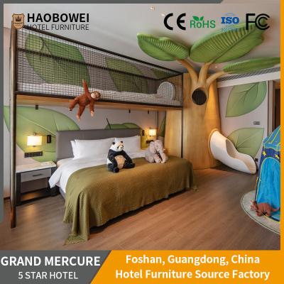 China Customizable King Size Bedroom Set with Solvent-Free Anti-Fouling Leather Headboard zu verkaufen