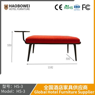 China Hotel Sofa Stainless Steel And Fabric  For Customized Needs 1182mm*500mm*550mm for sale