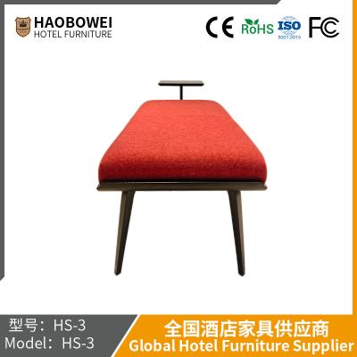 China Stainless Steel And Fabric Hotel Sofa Hotel Bedroom Furniture With Customizable Logo for sale