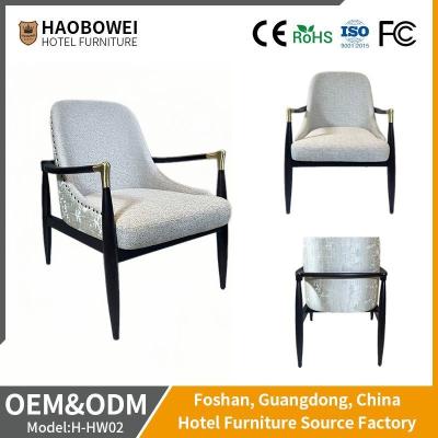 China                    Leisure Durable Solid Wood Fabric Furniture Home Lobby Hotel OEM Factory Chair              for sale