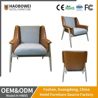 China                    Wholesale Modern Leisure Durable Wooden Indoor Bedroom Hotel Furniture OEM Factory Chair              for sale