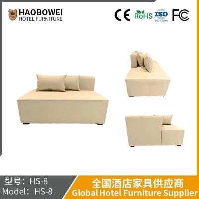 Chine Canapé minimaliste italien Salle de séjour de luxe de Budapest Canapé de taille réduite en forme spéciale Couchette en cuir à dos haut à vendre