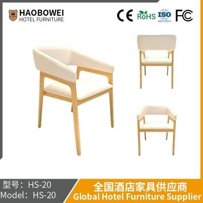 China New Chinese Dining Chair Western PU Hiroshima Hunan Hong Kong Restaurant Reception Solid Wood Chair for sale