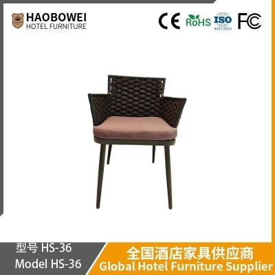 China Outdoor Table and Chair Patio Garden Waterproof and UV Resistant Wicker Chair Set for sale