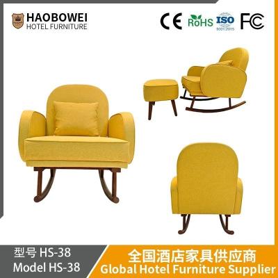 China Home Light Luxury Lazy Person Rocking Chair Living Room Balcony Lunch Break Chair Single Internet Celebrity Leisure Recliner for sale