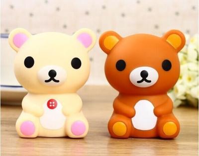 China 2014 new arrival customized PVC Rilakkuma power bank,cartoon power bank for sale