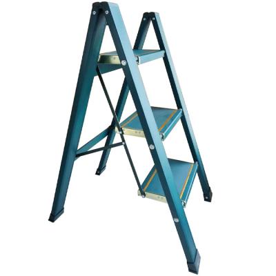 China Folding ladders can be customized in a variety of color high quality folding household aluminum ladders for sale