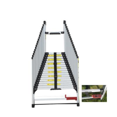 China Folding Ladders Safe and Reliable High Place Aluminum Telescopic Ladder from Midoli for sale