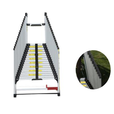 China Folding Ladders Midoli Factory Aluminum 4.04 Meters High Telescopic Step Ladder for sale