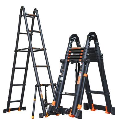 China Durable 2.m Folding Ladders 5 Step Multifunctional Ladder For Office Building for sale