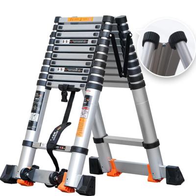 China Movable Folding Ladders Aluminum Alloy Herringbone Household Household Multifunctional High Strength Ladder for sale