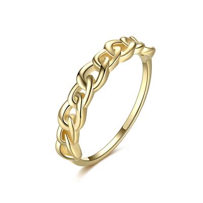 China CZCITY CLASSICS Silver 925 Jewelry Rings 2021 Ring Gold Twist Rings Smart Tasty For Women Gift for sale