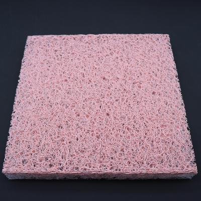 China Pink Air Fiber Inner Core To Fill POE Breathable Seat Cushion Odorless Adult Soft Seat Cushion Chair Te koop