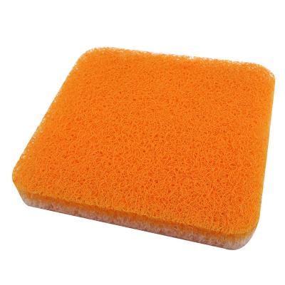 China Orange Air Fiber Inner Core To Fill POE Sofa Seat Cushion Odorless Sofa Seat Soft And Hard Thick Cushions à venda