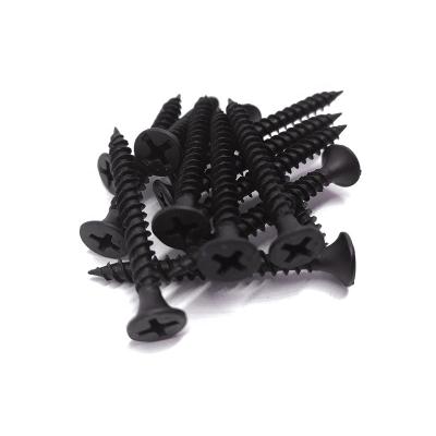 China Flat Head Black Gypsum Wood Drywall Screws for sale