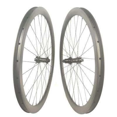 China Road Bikes Synergy 28mm Width Carbon Gravel Bike Wheelset Carbon Anvil Tubeless Ready Rims 700C for sale