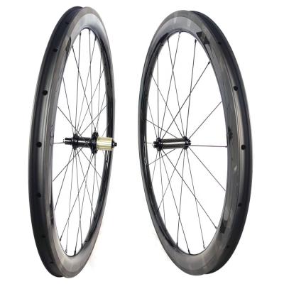 China Road Bikes Synergy 45MM Tubeless Ceramic R36 Road Cycling Bicycle 700c Wheelset Carbon Anvil Wheel Rims for sale