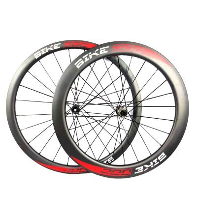 China Road Bikes Synergy 50MM Carbon Wheels 700C Anvil Road Disc Brake Bicycle Wheels For 700C Carbon Wheels for sale