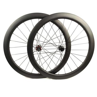 China Road Bikes Synergy Xiamen Bicycle Wheel Rim 50MM Carbon Wheels 700C Anvil Road Disc Brake Bicycle Wheels Bike Wheelset for sale