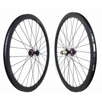 China Road Bikes Synergy Road Bike Wheel 700C Disc Novatec Carbon Wheel Anvil 38MM Bicycle Wheel Cycling Disc Brake for sale