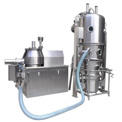 China FL Glatt Fluid Bed Granulator Processor Pharmaceutical Fluidised Bed Drying Food for sale