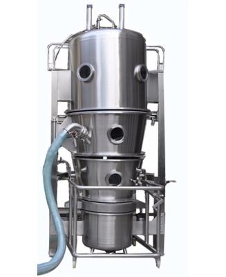 China 60KG Powder Fluidized Bed Spray Granulation Fluid Bed Coater for sale