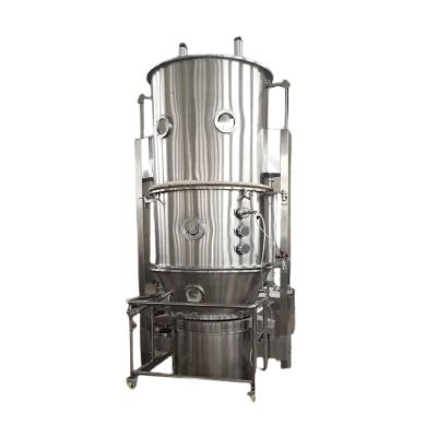 China Pharmaceutical Fluid Bed Dryer For Powder Vertical Type 1100kg / Batch 2.2 KW Te koop