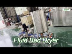 11Kw Ce Fbd Pharma Machine Chemicals Fluidized Bed Dryer Pharmaceutical Use