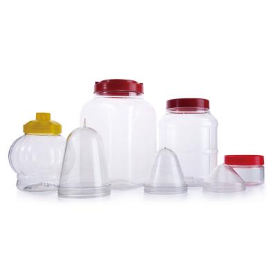 China Water hot sale! 1000ml Pet Jar Plastic Preform Food Pet Jar for sale