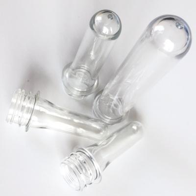 China Empty plastic water bottle 28mm plastic bottle 13g rpet preform for sale